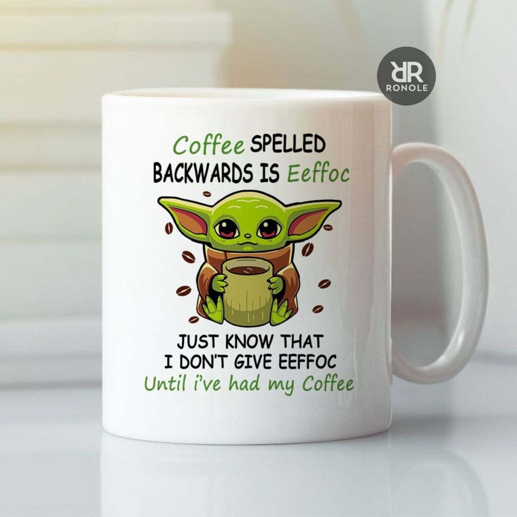 Baby Yoda Meme coffee Mug