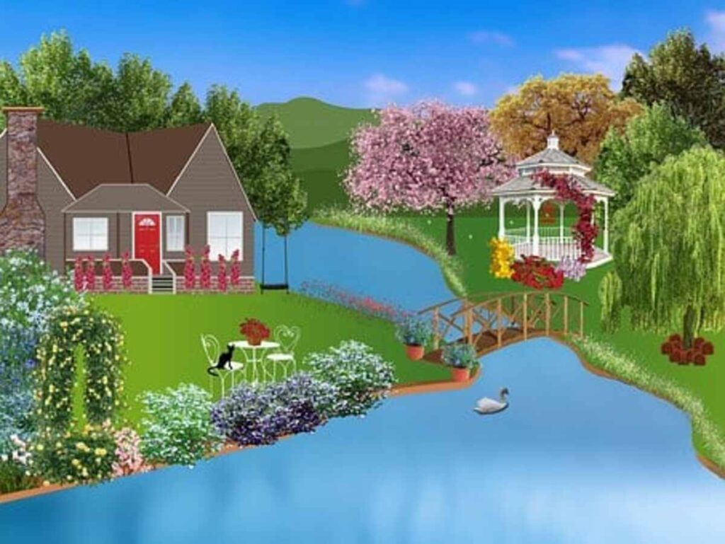 cottage garden