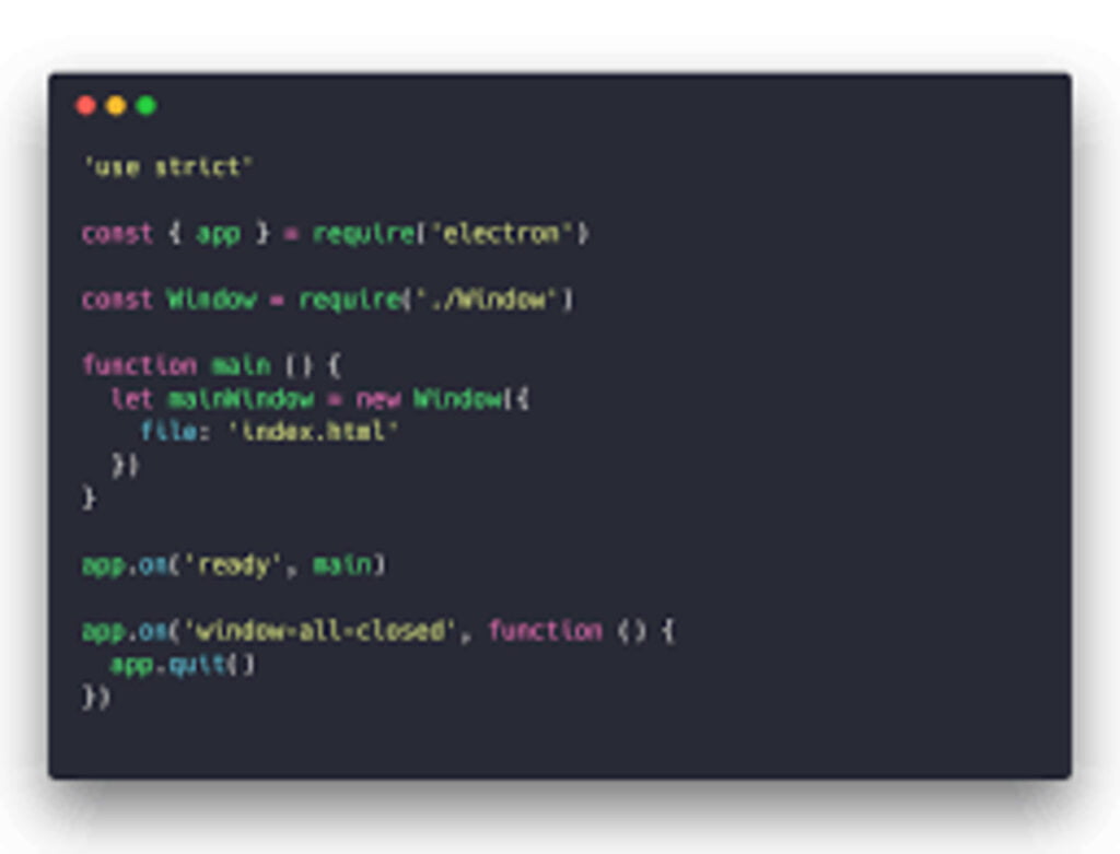 electron tutorial