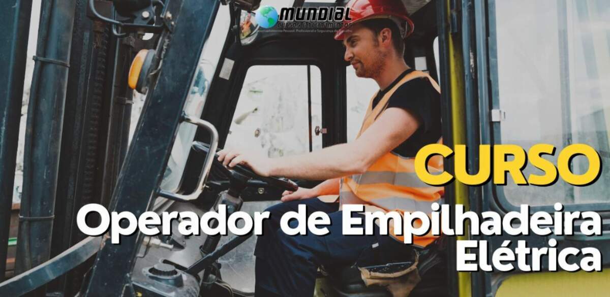 Curso Operador de Transpaleteira Paleteira Eletrica 1